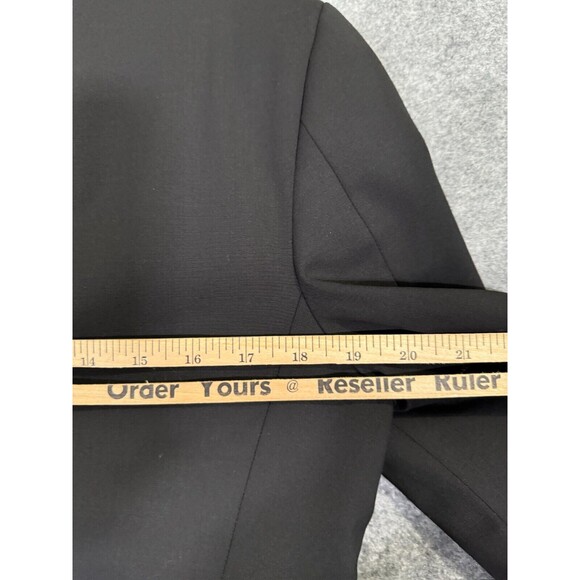 THEORY Blazer Men 36R MALCOLM Black Wool Slim Fit Wool Sport Coat - Picture 7 of 11